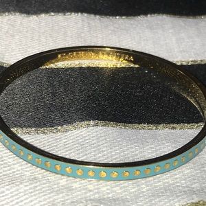 Kate Spade Teal Enamel Bangle